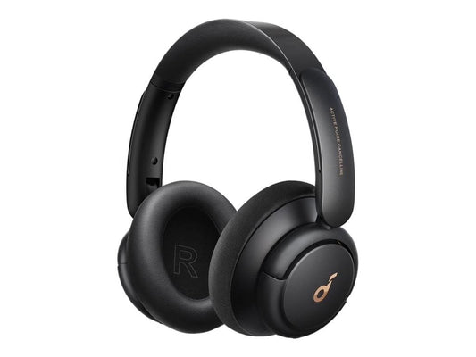 Q30 Hybrid Active Noise Cancelling Headphones, 50H Playtime, Hi-Res Audio, Custom EQ, Bluetooth Multipoint